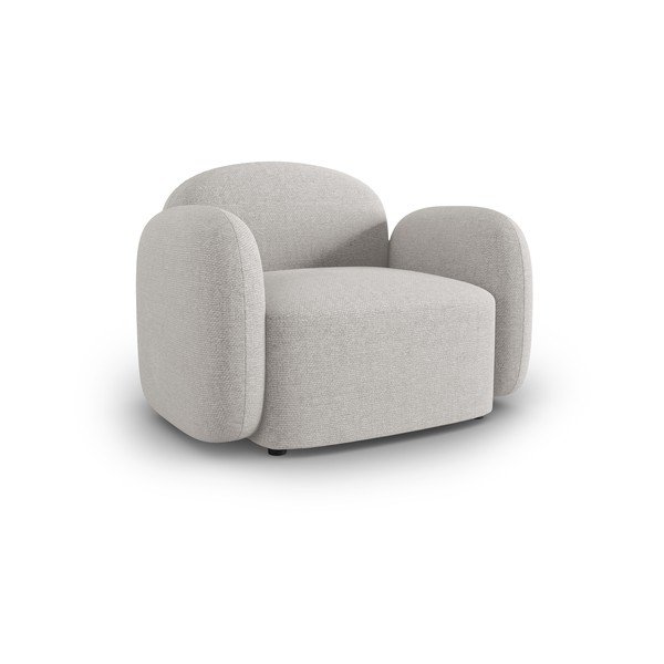 Jasnoszary fotel Blair – Micadoni Home