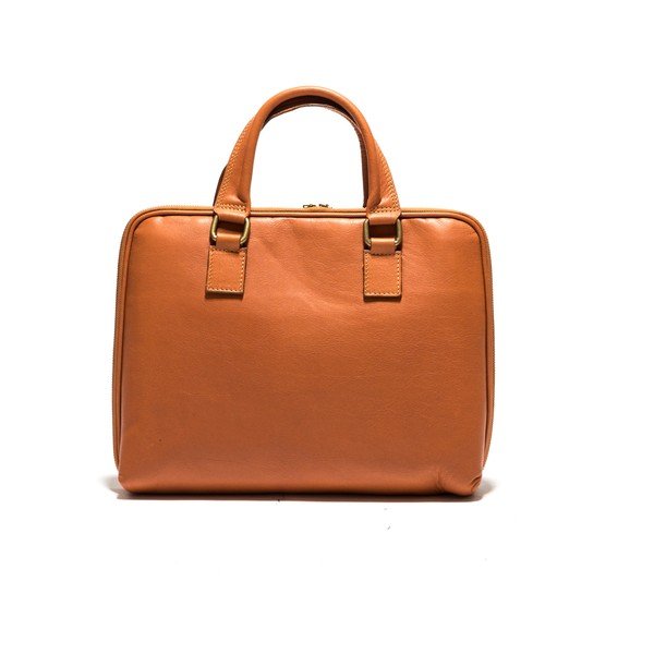 Skórzana torbana notebook Anna Luchini 2120 Cognac-image-2