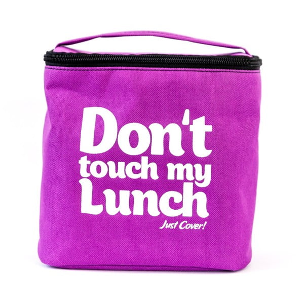 Torba na
  lunch i dwa pojemniki Pack & Go Don't Touch My Lunch Violet