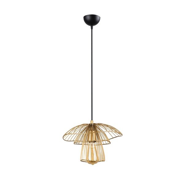 Lampa wisząca w kolorze złota Squid Lighting Root, wys. 117 cm-image-3