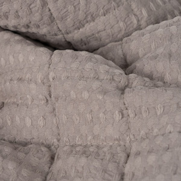 Beżowa narzuta pikowana 180x260 cm – Ixia-image-2