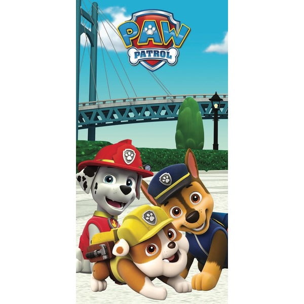 Bawełniany ręcznik dziecięcy 70x140 cm Paw Patrol – Jerry Fabrics