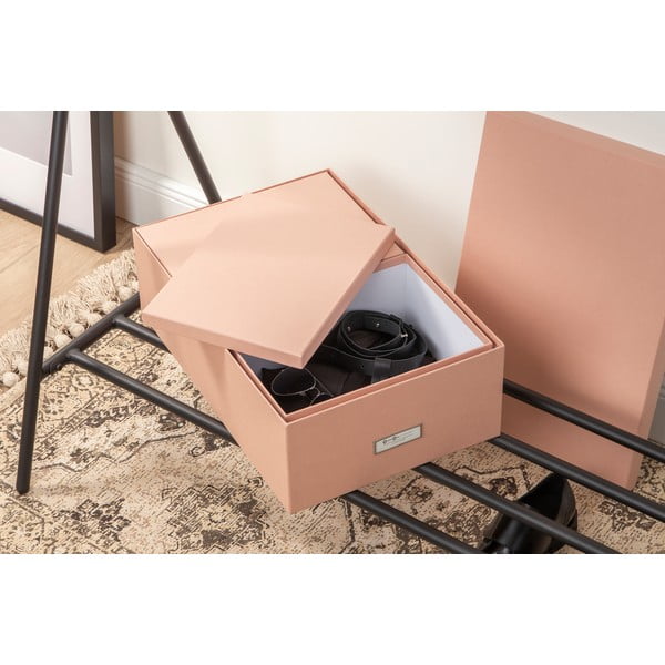 Kartonowe pojemniki z pokrywką zestaw 3 szt. Inge – Bigso Box of Sweden-image-2