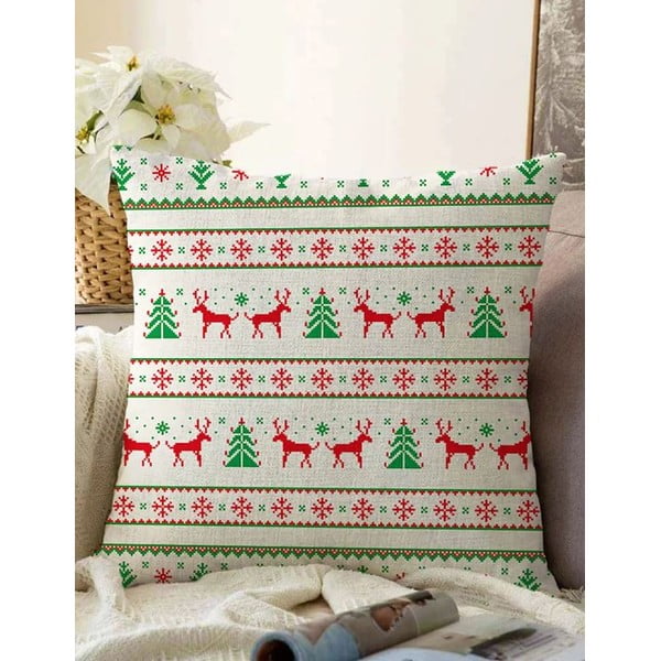 Poszewka na poduszkę ze świątecznym motywem 43x43 cm – Mila Home