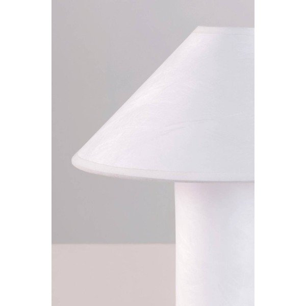 Biała papierowa lampa stołowa (wysokość 30 cm) Lilli – Jotex-image-4