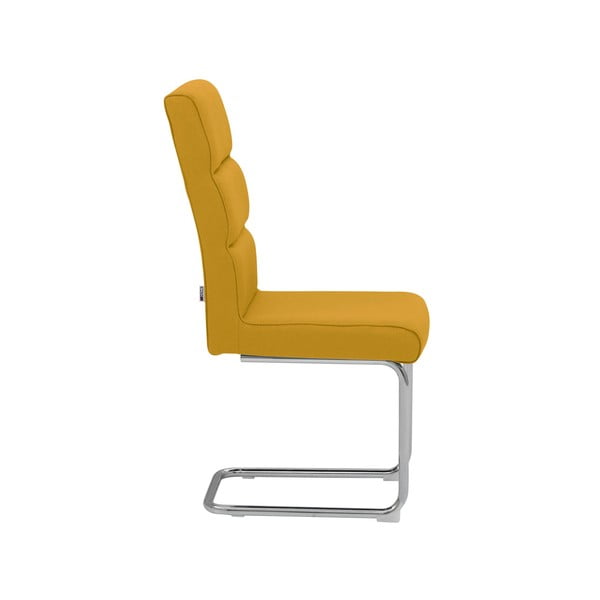 Musztardowe krzesła zestaw 2 szt. Carola – Støraa-image-2