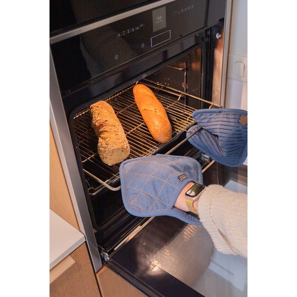 Rękawice kuchenne zestaw 2 szt. Indigo – Tiseco Home Studio-image-1