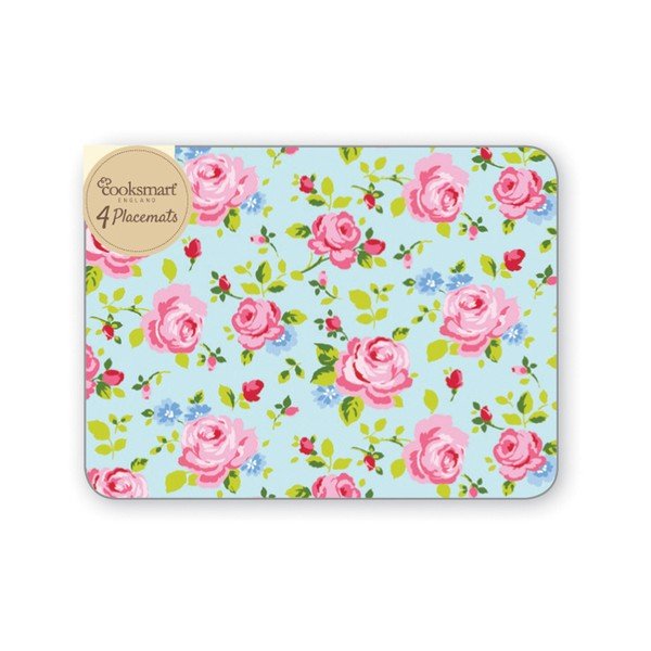 Zestaw 4 mat stołowych Cooksmart England Florals-image-1