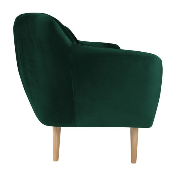 Zielona sofa 3-osobowa Mazzini Sofas Benito-image-1