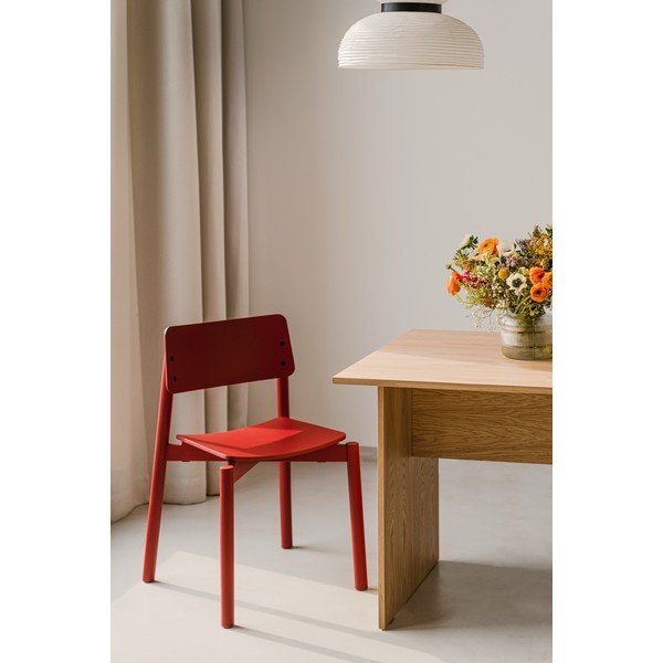 Czerwone krzesło sztaplowane Wem – noo.ma-image-1