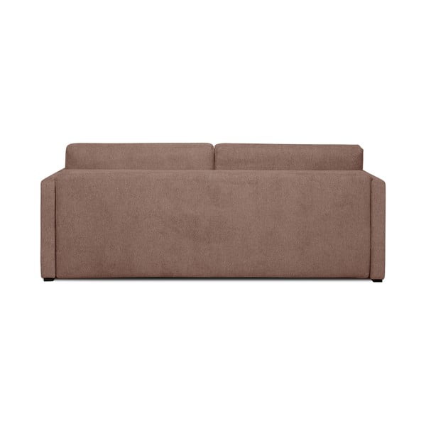 Brązowa sofa rozkładana 218 cm Resmo – Scandic-image-3