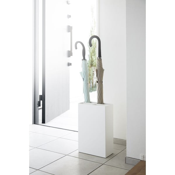 Biały metalowy parasolnik Yamazaki Smart-image-3