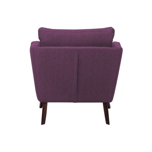 Fioletowy fotel Mazzini Sofas Elena-image-1