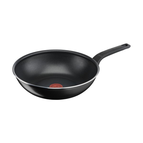 Patelnia z powłoką nieprzywierającą wok ø 28 cm Simply Clean Red B5671953 – Tefal