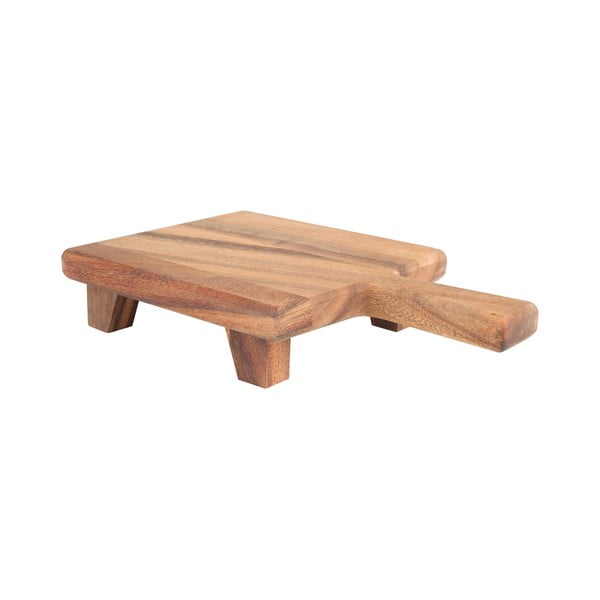 Deska na nóżkach z drewna akacjowego T&G Woodware Baroque, 42,6x21 cm