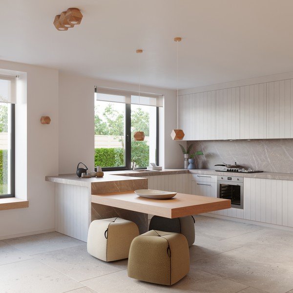 Kinkiet z litego drewna w naturalnym kolorze Vige – Sollux-image-3