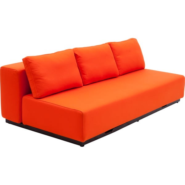 Pomarańczowa rozkładana sofa Softline Nevada, 200 cm-image-2