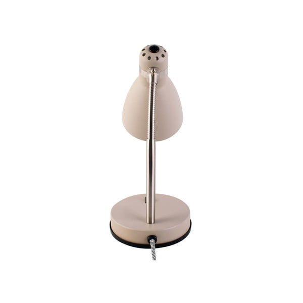 Szara lampa stołowa Leitmotiv Study, wys. 30 cm-image-2