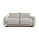 Jasnoszara rozkładana sofa 214 cm Ernest – Bobochic Paris