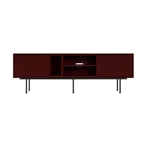 Bordowa szafka pod TV 189x61x42 cm Mod – noo.ma