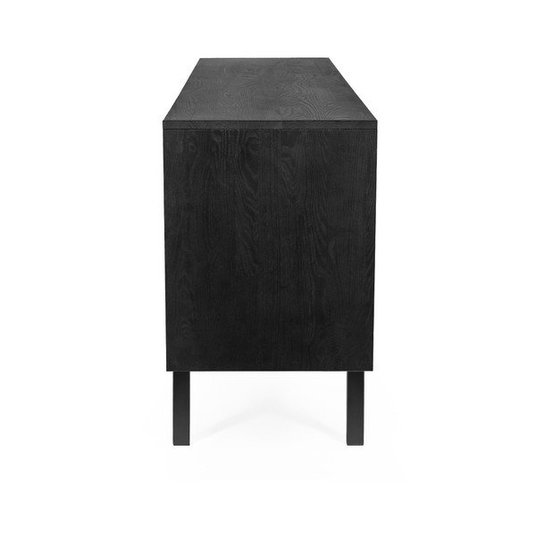 Komoda z drewna jesionowego z 2 szufladami Askala Centuria-image-2