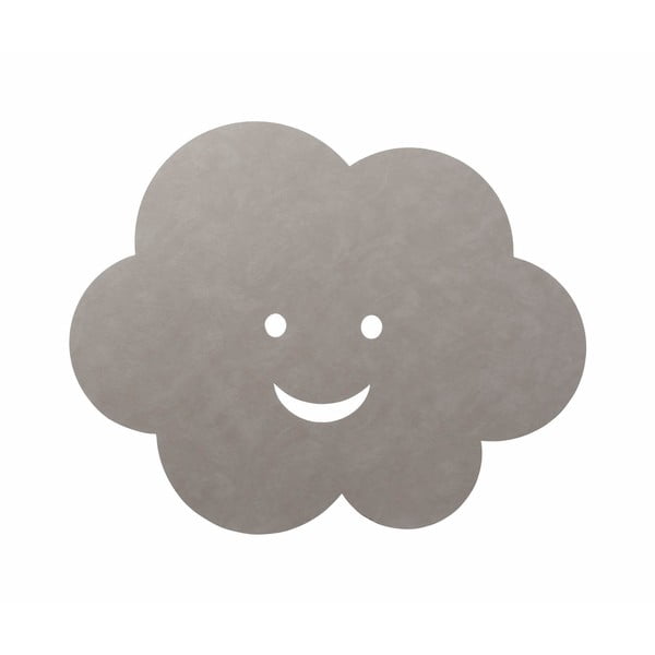 Szarobeżowa mata do zabawy dla dzieci 70x88 cm Cloud XXL Cloud – LIND DNA