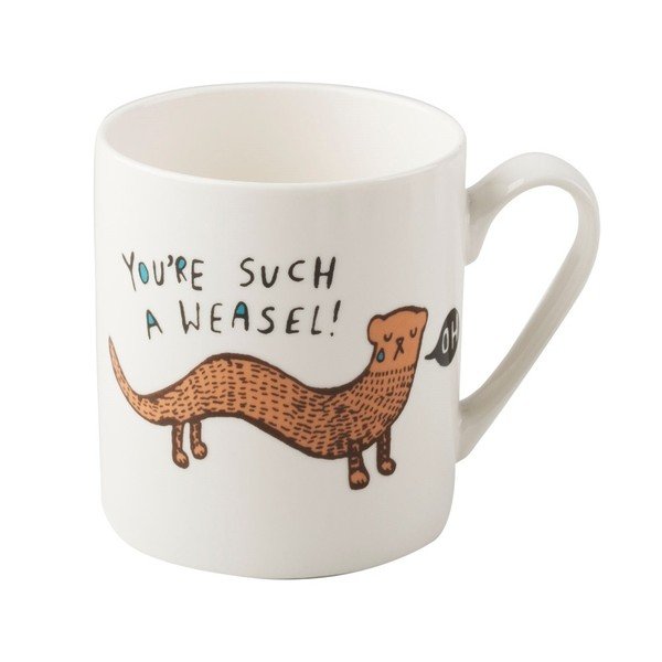 Kubek porcelanowy Creative Tops Weasel, 300 ml