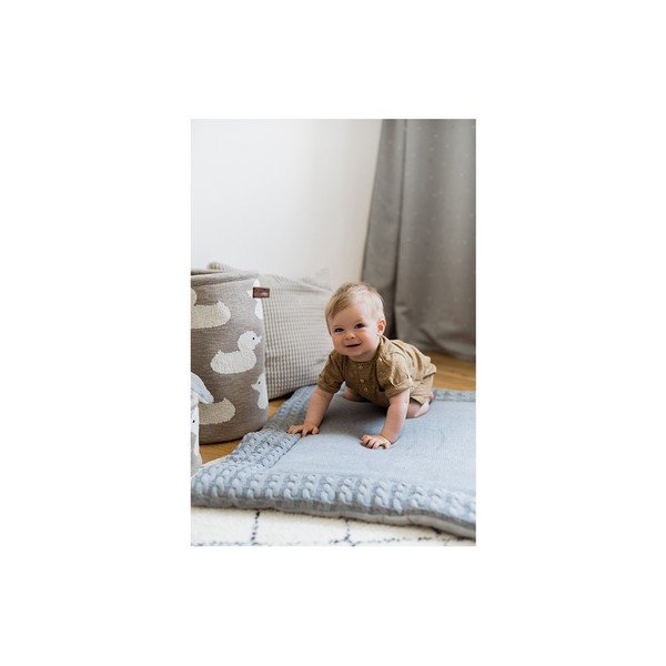 Szara bawełniana mata Kindsgut Mat, 70x90 cm-image-4