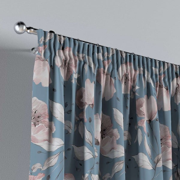 Niebiesko-różowa zasłona 260x130 cm Magic – Yellow Tipi-image-4