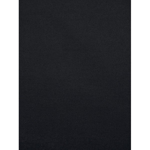Czarna pościel jednoosobowa z perkalu bawełnianego Westwing Collection, 150x220 cm-image-4