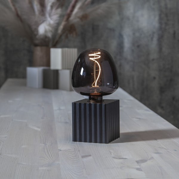 Czarna podstawa lampy 10 cm Box – Star Trading-image-1