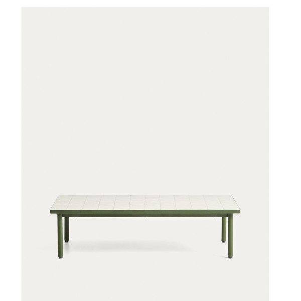 Stolik ogrodowy z ceramicznym blatem 61x122 cm Maurina – Kave Home-image-2