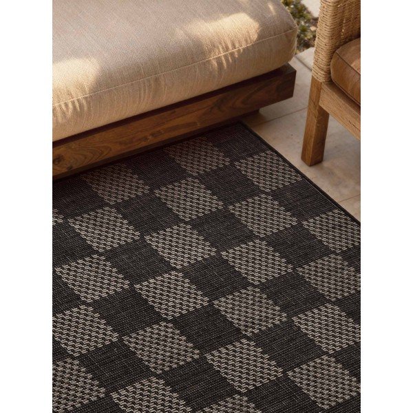 Czarny/kremowy dywan odpowiedni na zewnątrz 120x170 cm Haringey Dorothy – Ted Baker-image-2