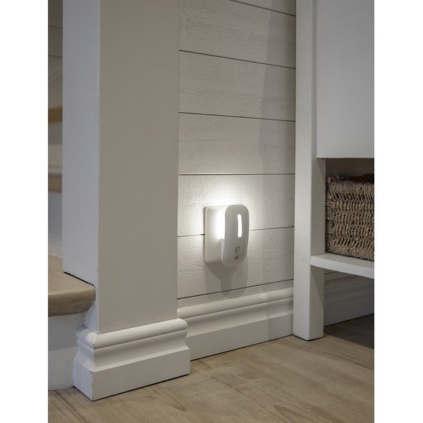 Biała lampka nocna LED z czujnikiem ruchu – Star Trading-image-4