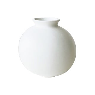 Biały ceramiczny wazon Rulina Toppy