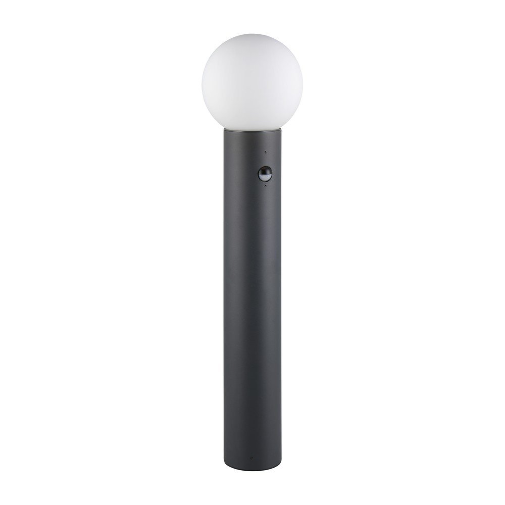 Lampa zewnętrzna typu słupek z czujnikiem ruchu ø 18 cm Mures – Trio