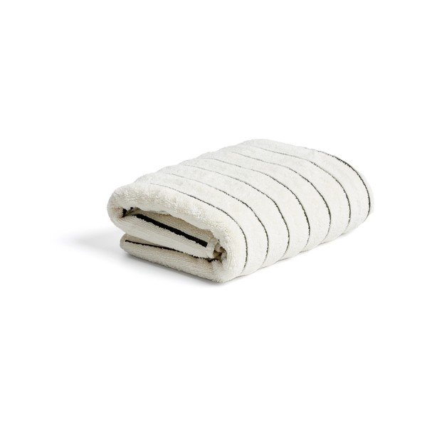 Zielony/beżowy bawełniany ręcznik frotte 50x90 cm Dorane – Kave Home
