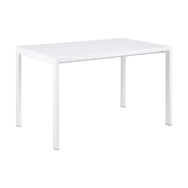Biały stół rozkładany Actona Bristol, dł. 126-206 cm