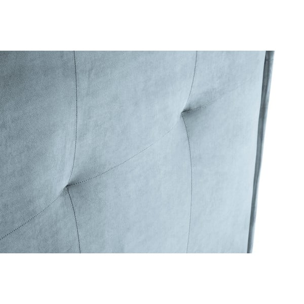 Jasnoniebieski zagłówek 200x120 cm Monica – Milo Casa-image-1