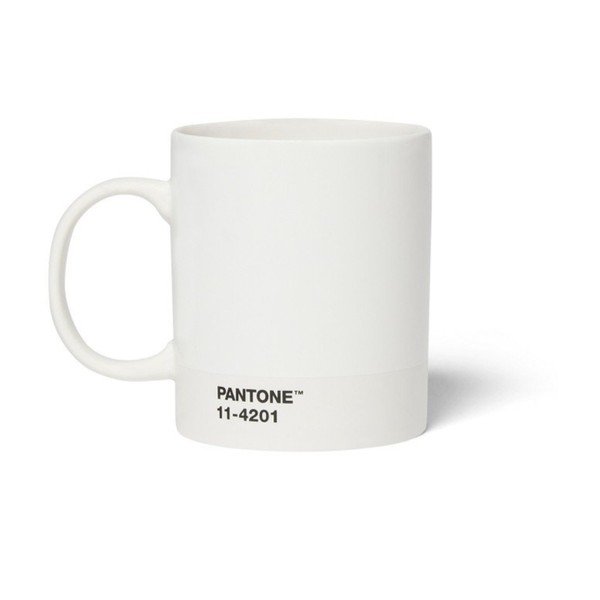 Biały kubek ceramiczny 375 ml Cloud Dancer - Pantone