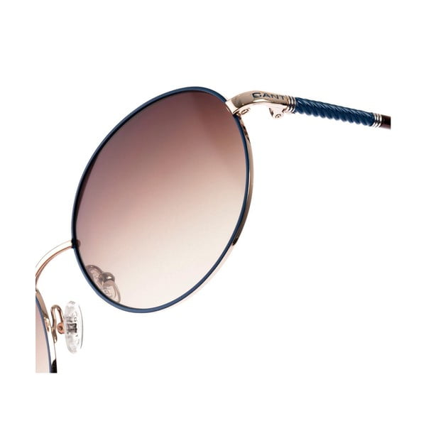 Damskie okulary przeciwsłoneczne GANT Blue Gold-image-1