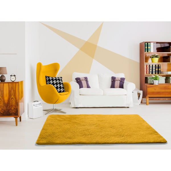 Pomarańczowy dywan Universal Alpaca Liso, 60x100 cm-image-1