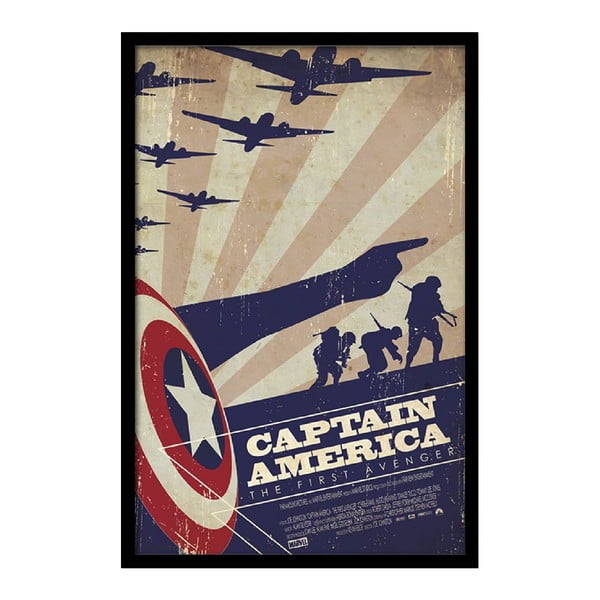 Plakat America, 35x30 cm