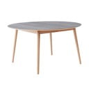 Okrągły rozkładany stół z ceramicznym blatem ø 135 cm Meza – Hammel Furniture