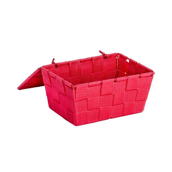 Czerwony koszyk zamykany Wenko Adria-image-1