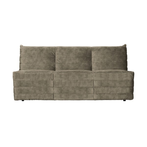 Beżowa aksamitna sofa 160 cm Bag – WOOOD