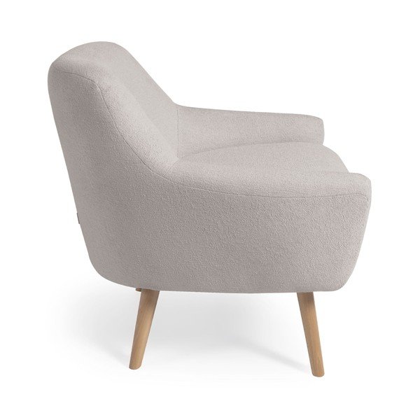 Szary fotel Candela − Kave Home-image-3