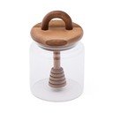 Szklany pojemnik na miód Nukha – Kave Home