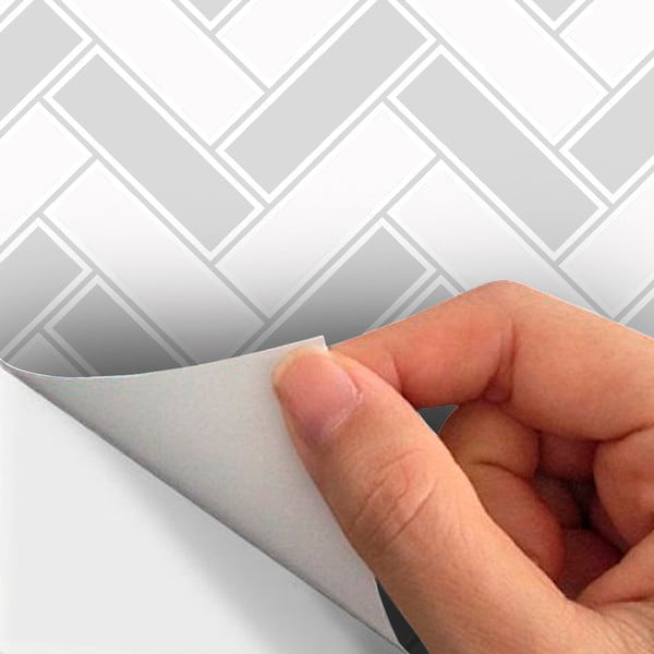 Zestaw 9 naklejek ściennych Ambiance Finnish, 15x15 cm-image-4