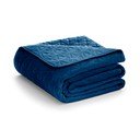 Niebieska narzuta AmeliaHome Laila Royal, 220x240 cm